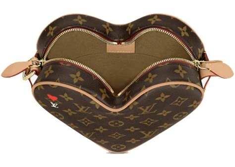 louis vuitton heart shaped bag